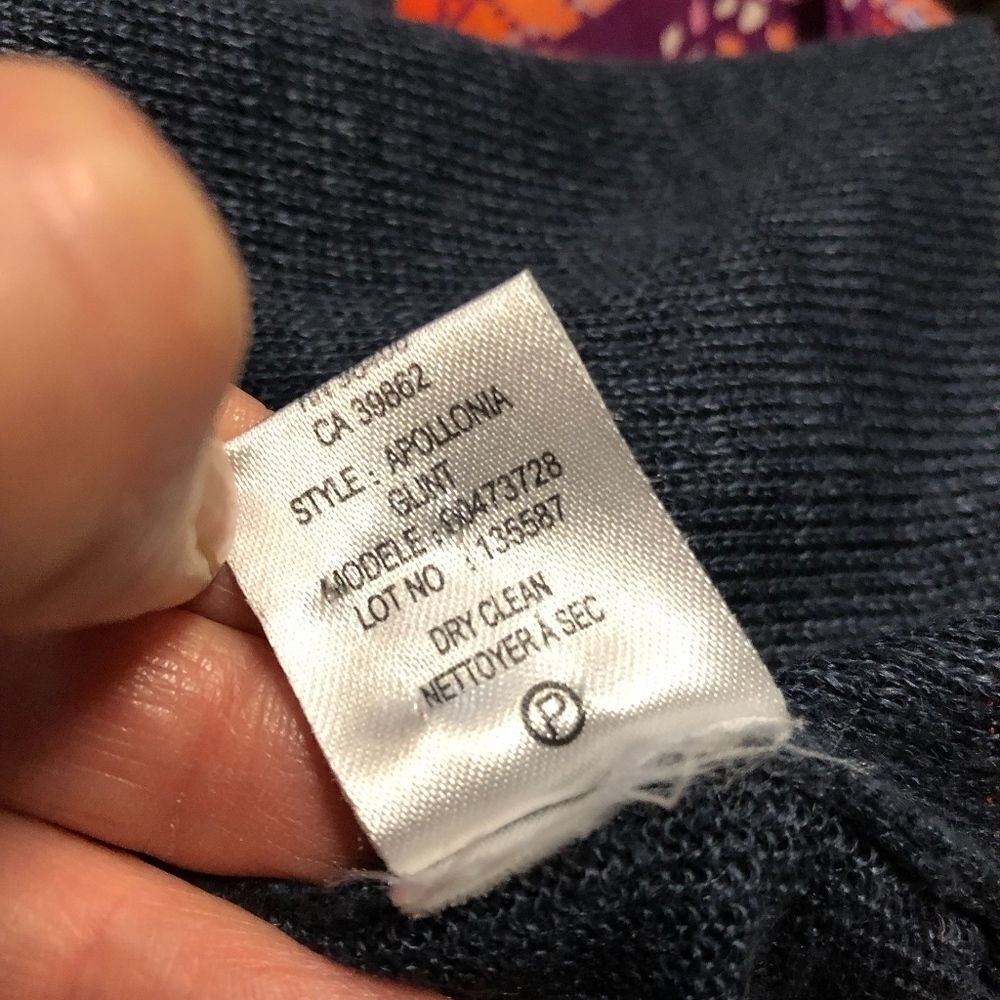 Theory Apollonia Glint Double Layer Draped Vest - image 7